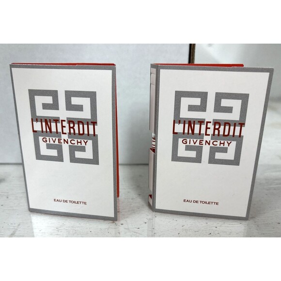 Givenchy Other - Lot of 2 Givenchy L’Interdit EDT 1ml/0.03 fl. oz. Spray Perfume Vial Samples